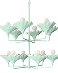 12 arm papier mache light fixture by stray dog designs