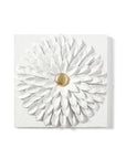 Dahlia Wall Tile, handmade in Mexico