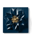 Lotus Flower Wall Tile in Papier Mache