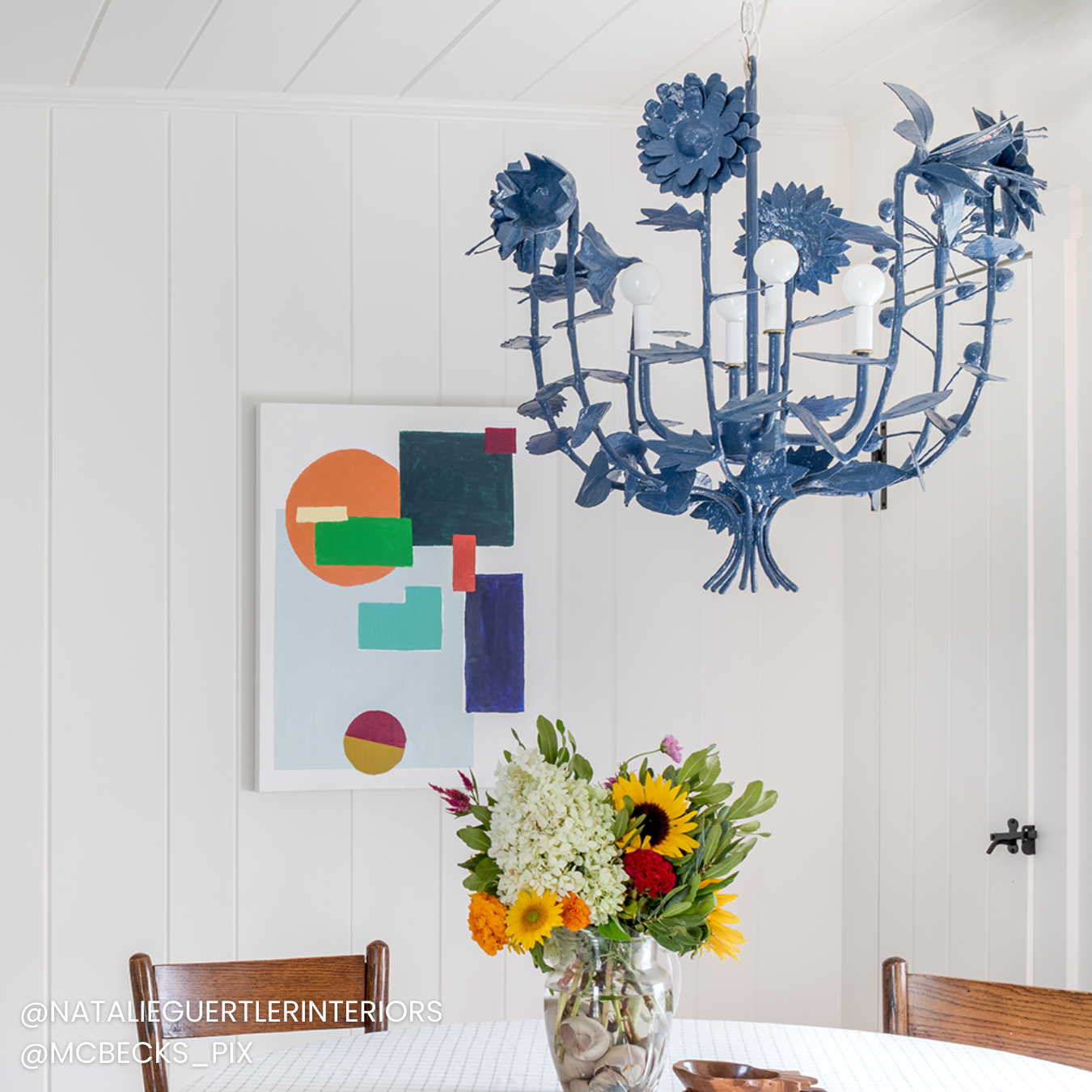 Terrell Swann Flower Chandelier