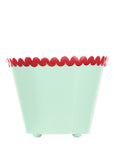 RicRac Tole Cachepot