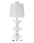 white Robin Staak Lamp by Stray Dog Designs
