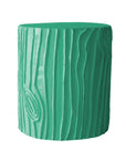 handmade in mexico papier mache stool or accent table